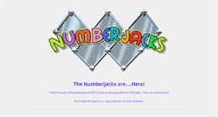 Desktop Screenshot of numberjacks.co.uk