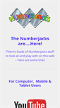 Mobile Screenshot of numberjacks.co.uk